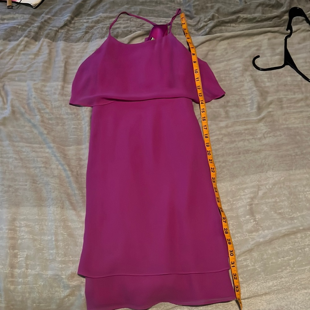 Gianni Bini size 2 fuchsia dress